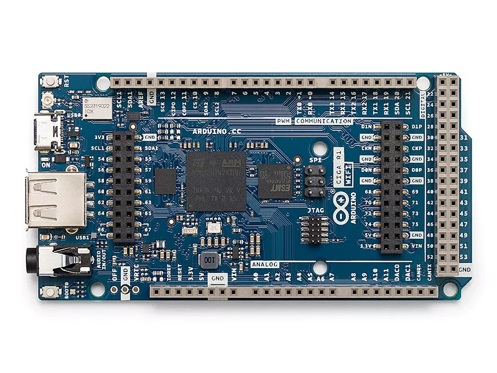 Arduino veröffentlicht GIGA R1 Single Board mit Wifi und Mega und Due Formfaktor